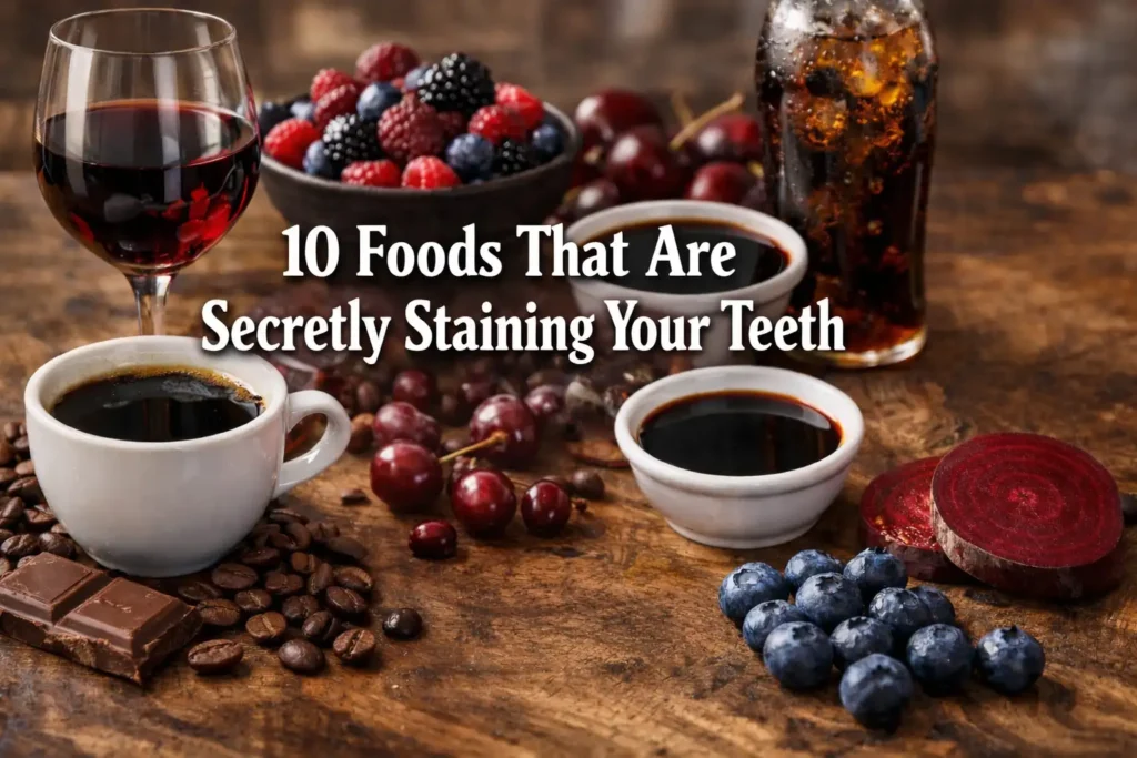 10 Foods That Are Secretly Staining Your Teeth