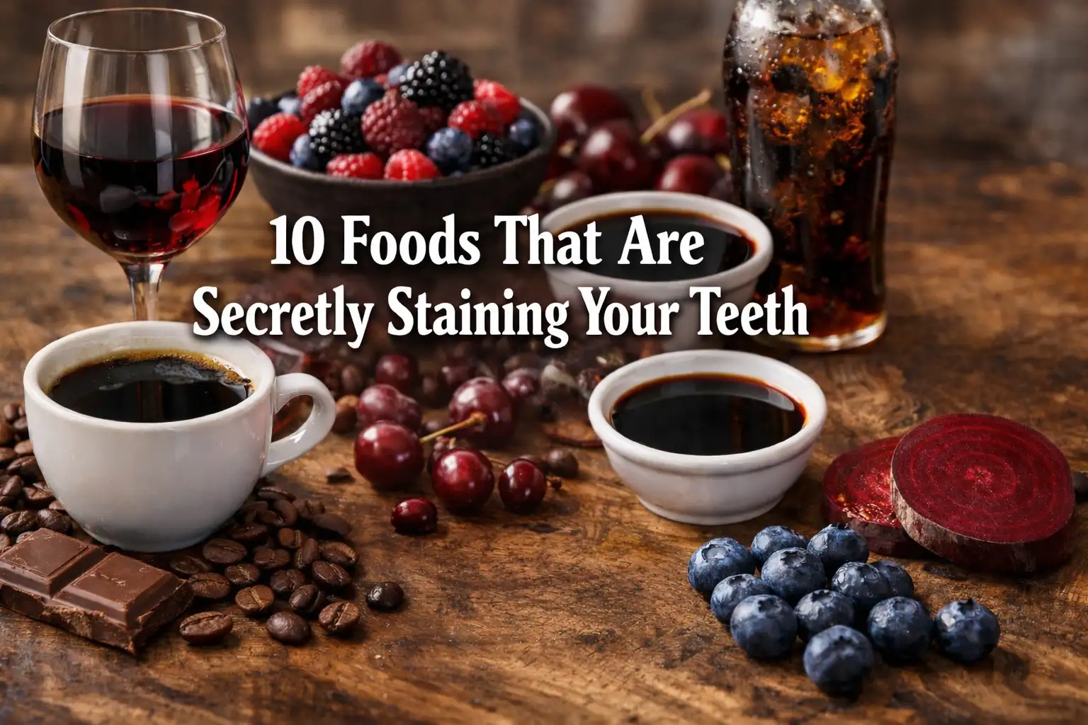 10 Foods That Are Secretly Staining Your Teeth