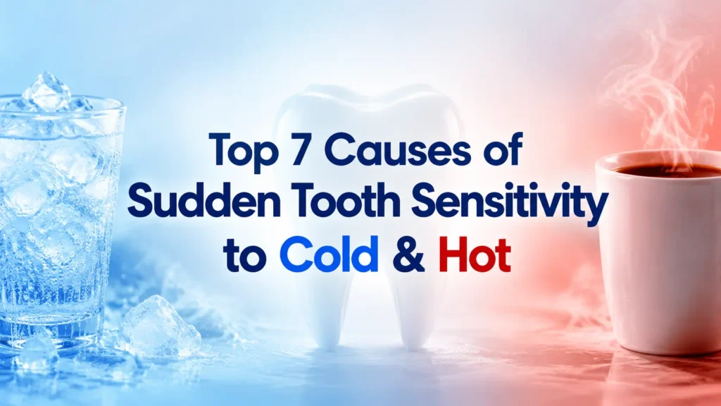 Top 7 Causes of Sudden Tooth Sensitivity to Cold & Hot